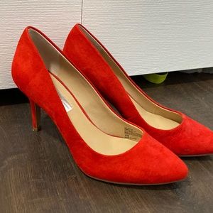INC Red Heeled shoes Size 7
